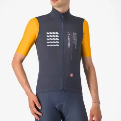 Gilet Castelli Espresso R-A/D - Blu