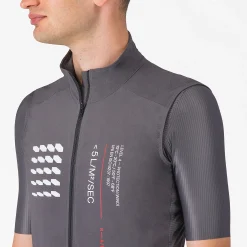 Gilet Castelli Espresso R-A/D - Grigio