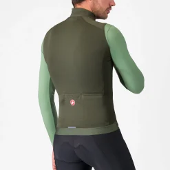 Gilet Castelli Espresso - Verde scuro