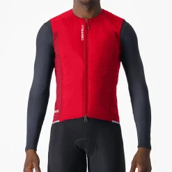 Gilet Castelli Fly - Rosso