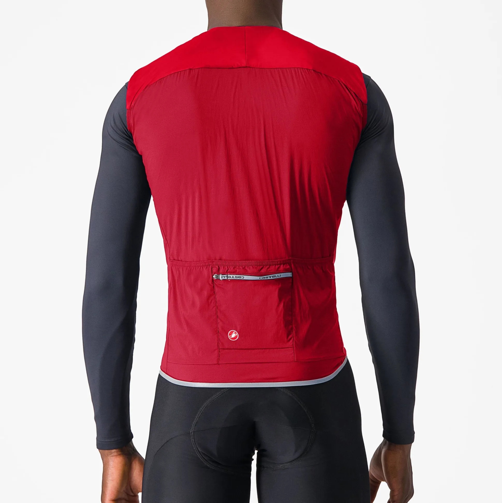 Gilet Castelli Fly - Rosso