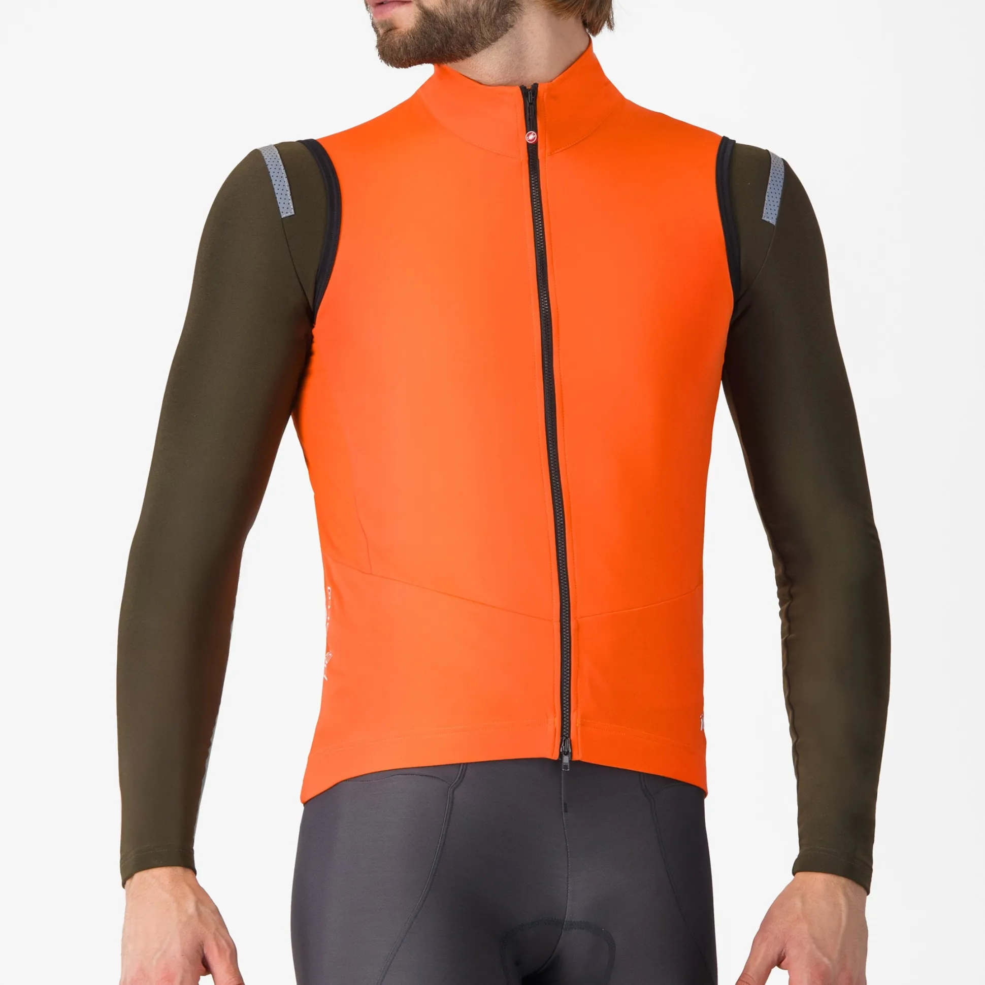 Gilet Castelli Perfetto Air - Arancio