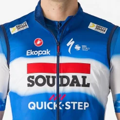 Gilet Castelli Soudal Quick-Step 2024 Pro Light Wind