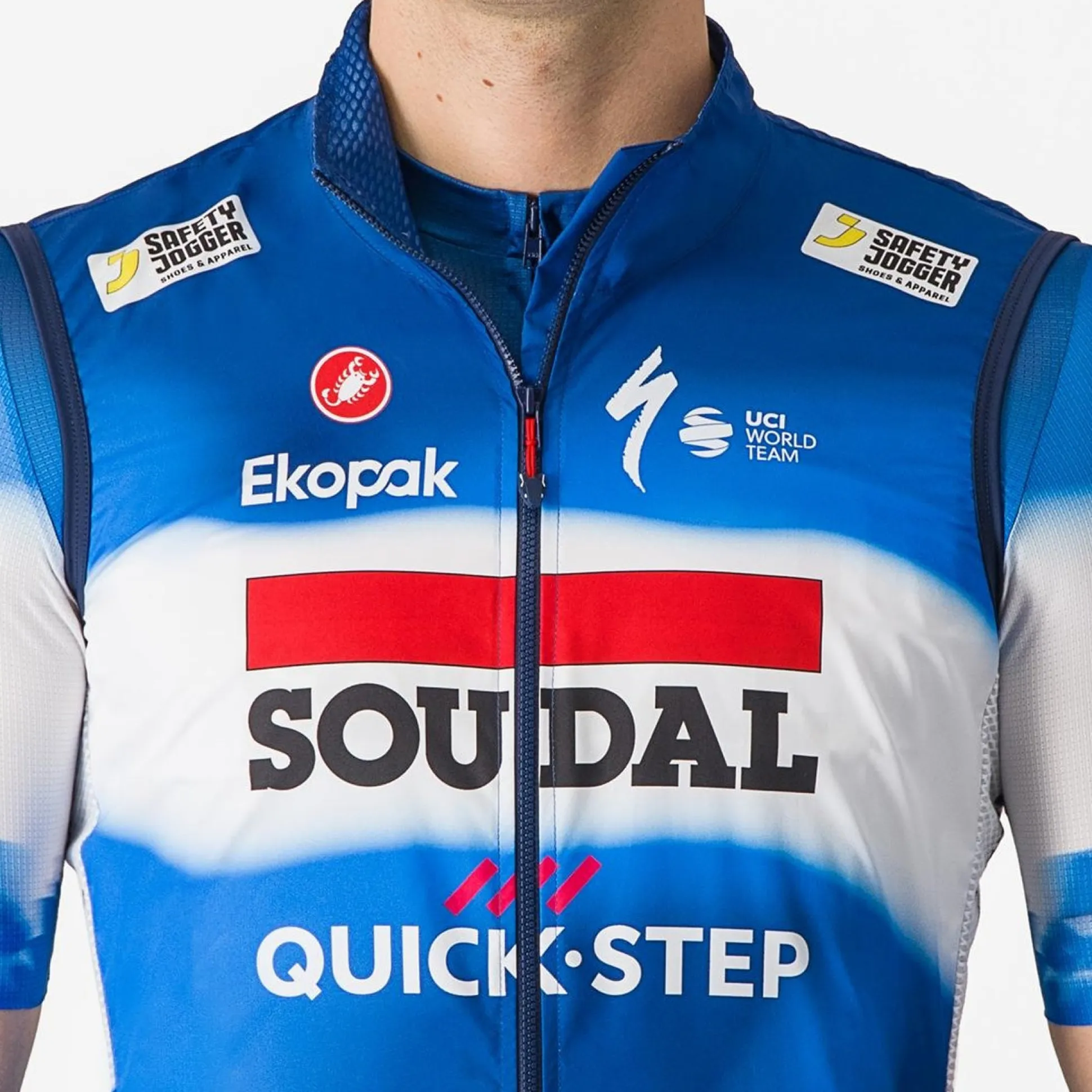 Gilet Castelli Soudal Quick-Step 2024 Pro Light Wind