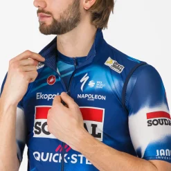 Gilet Castelli Soudal Quick-Step 2025 Pro Light Wind