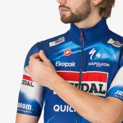 Gilet Castelli Soudal Quick-Step 2025 Pro Light Wind