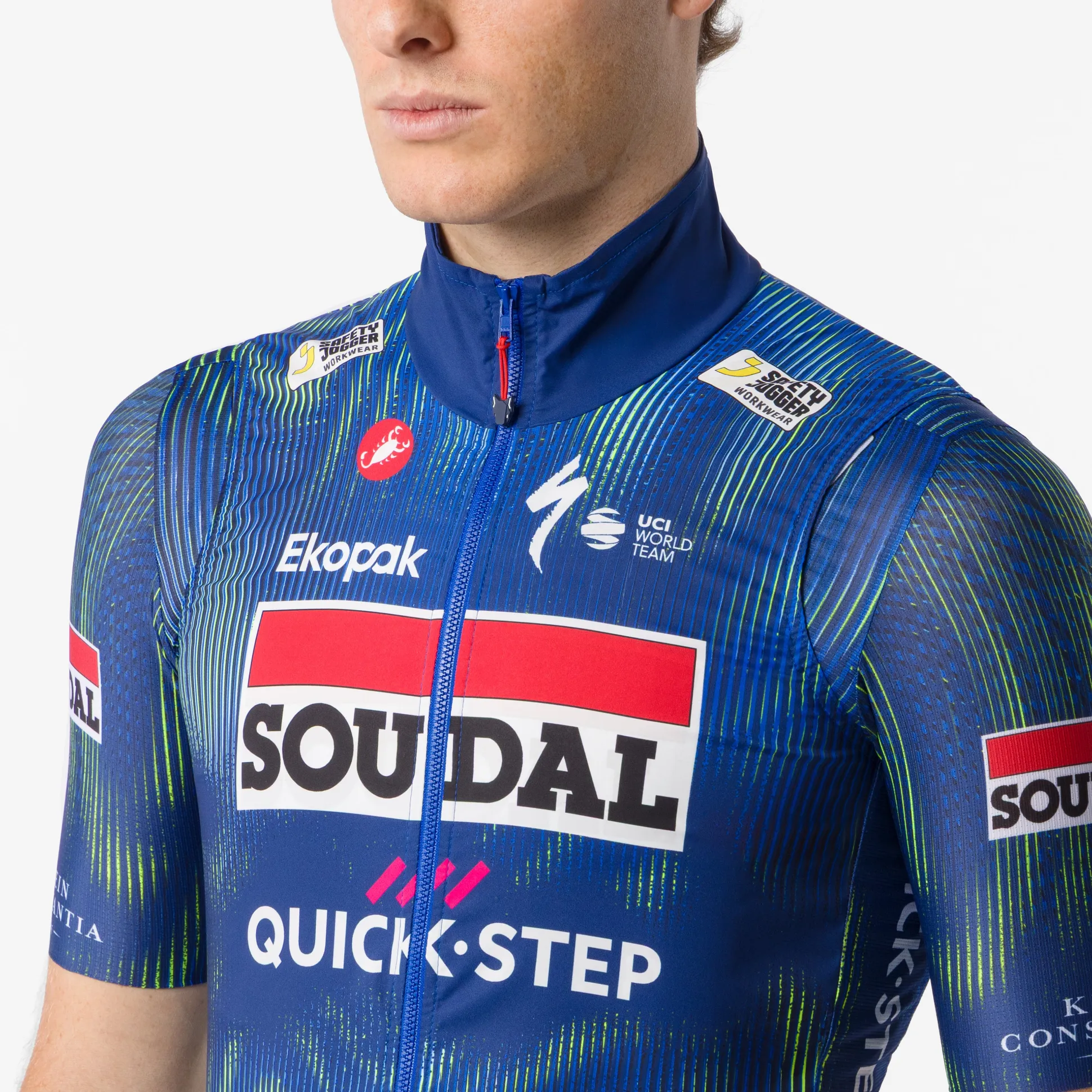 Gilet Castelli Soudal Quick-Step 2026 Pro Wind