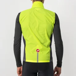 Gilet Castelli Squadra Stretch - Giallo Fluo