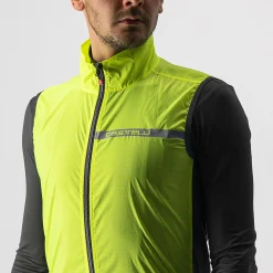 Gilet Castelli Squadra Stretch - Giallo Fluo