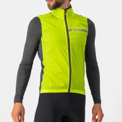 Gilet Castelli Squadra Stretch - Verde
