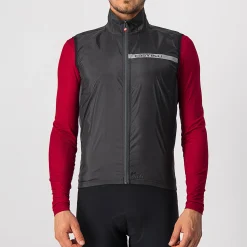 Gilet Castelli Squadra Stretch - Nero