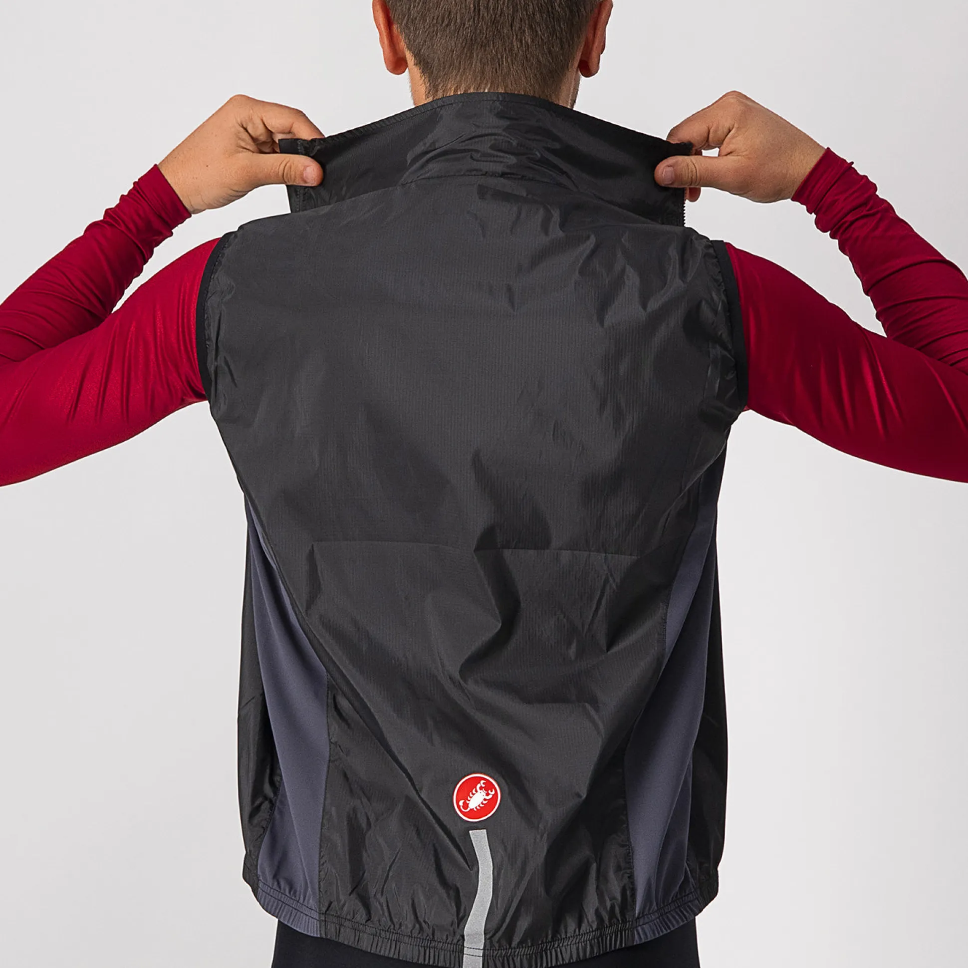 Gilet Castelli Squadra Stretch - Nero
