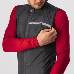 Gilet Castelli Squadra Stretch - Nero