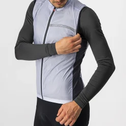 Gilet Castelli Squadra Stretch - Grigio