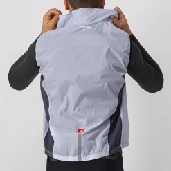Gilet Castelli Squadra Stretch - Grigio