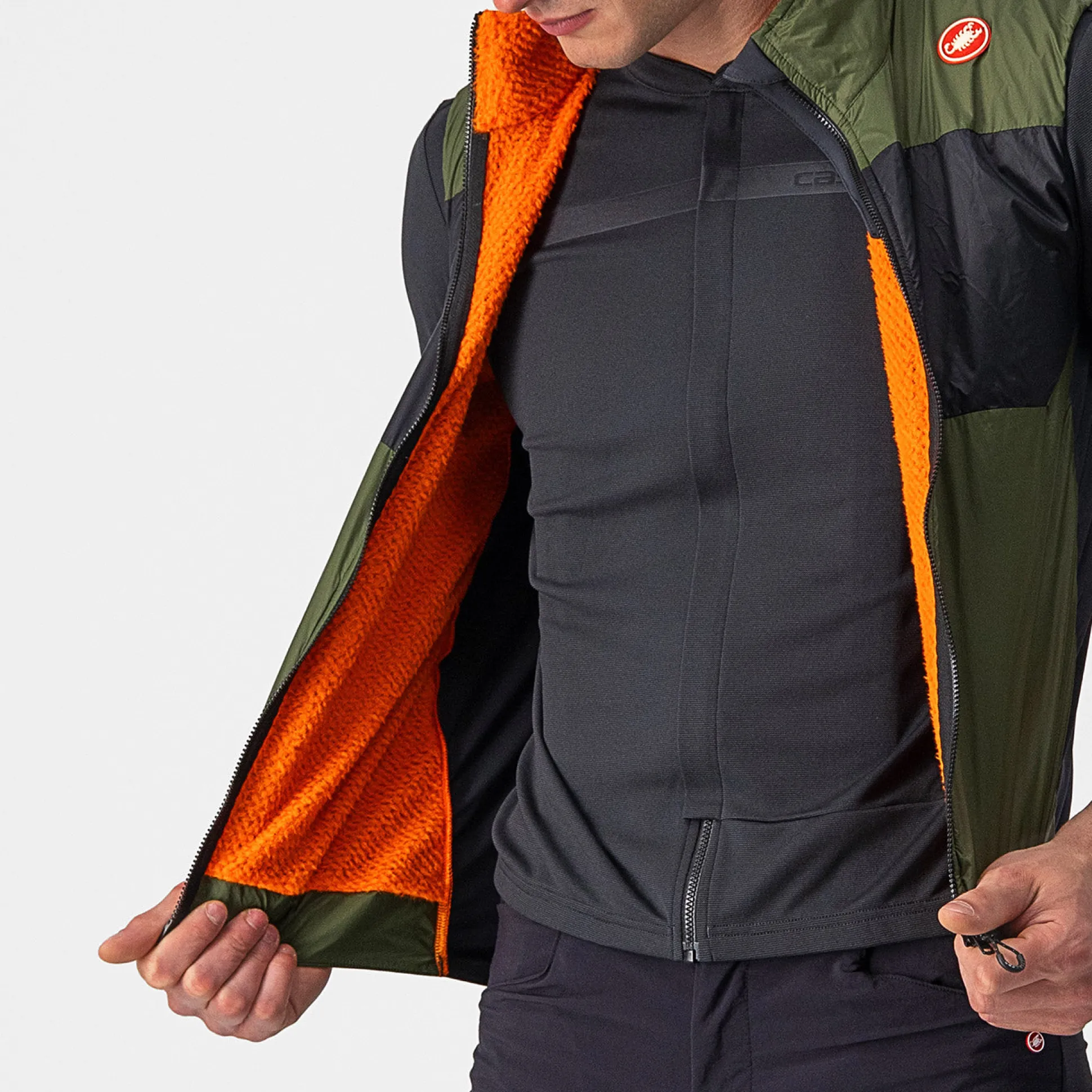 Gilet Castelli Unlimited Puffy - Verde