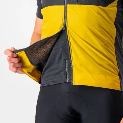 Gilet Castelli Unlimited Puffy - Giallo