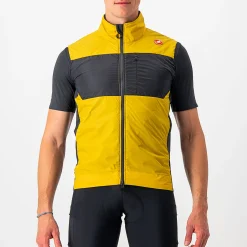 Gilet Castelli Unlimited Puffy - Giallo