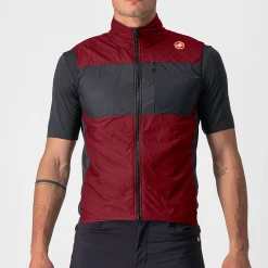 Gilet Castelli Unlimited Puffy - Bordeaux