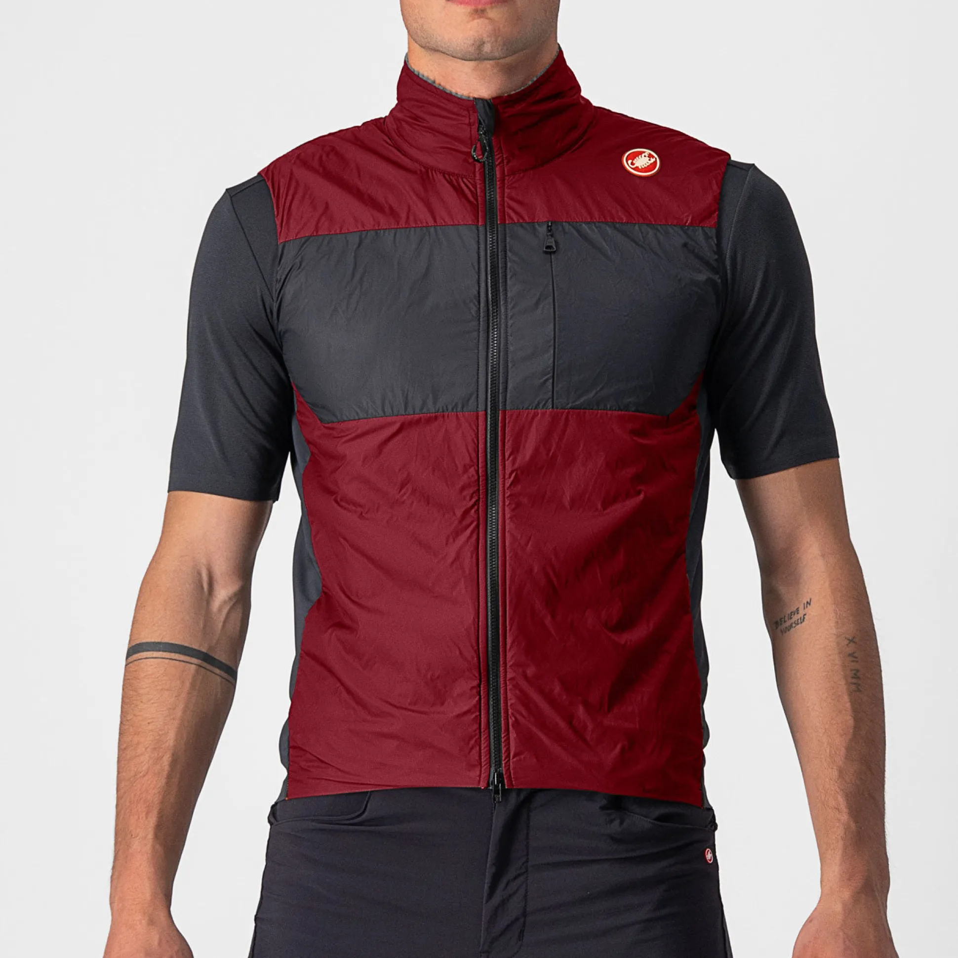 Gilet Castelli Unlimited Puffy - Bordeaux