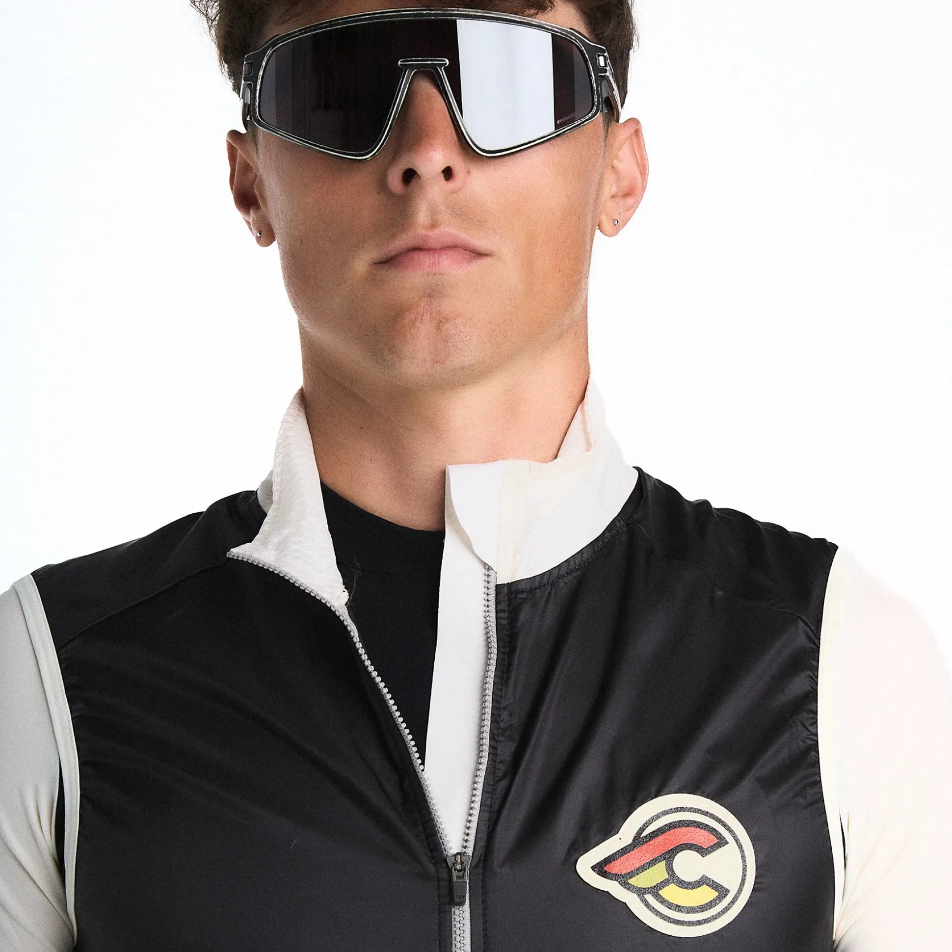 Gilet Cinelli Supercorsa - Nero bianco