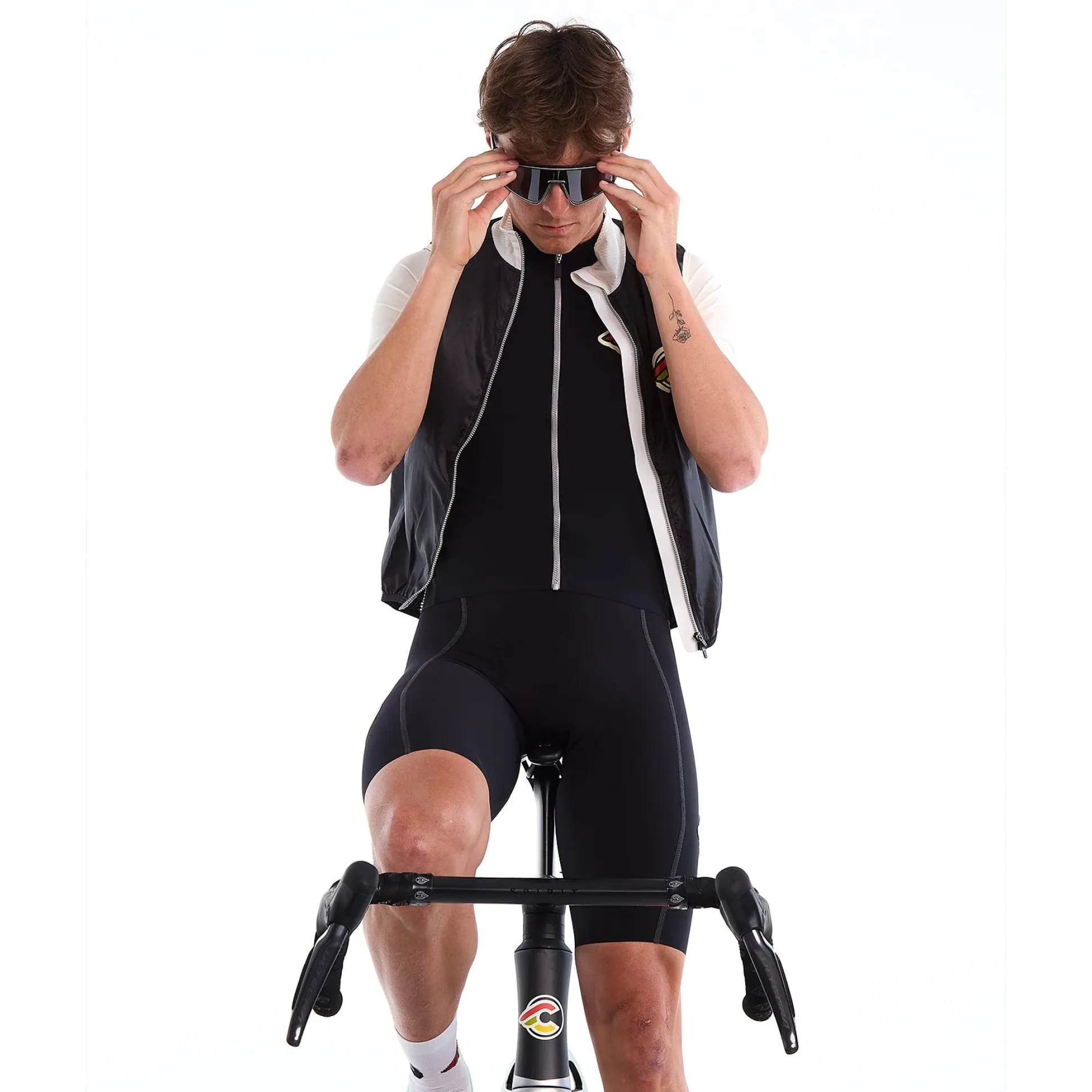 Gilet Cinelli Supercorsa - Nero bianco