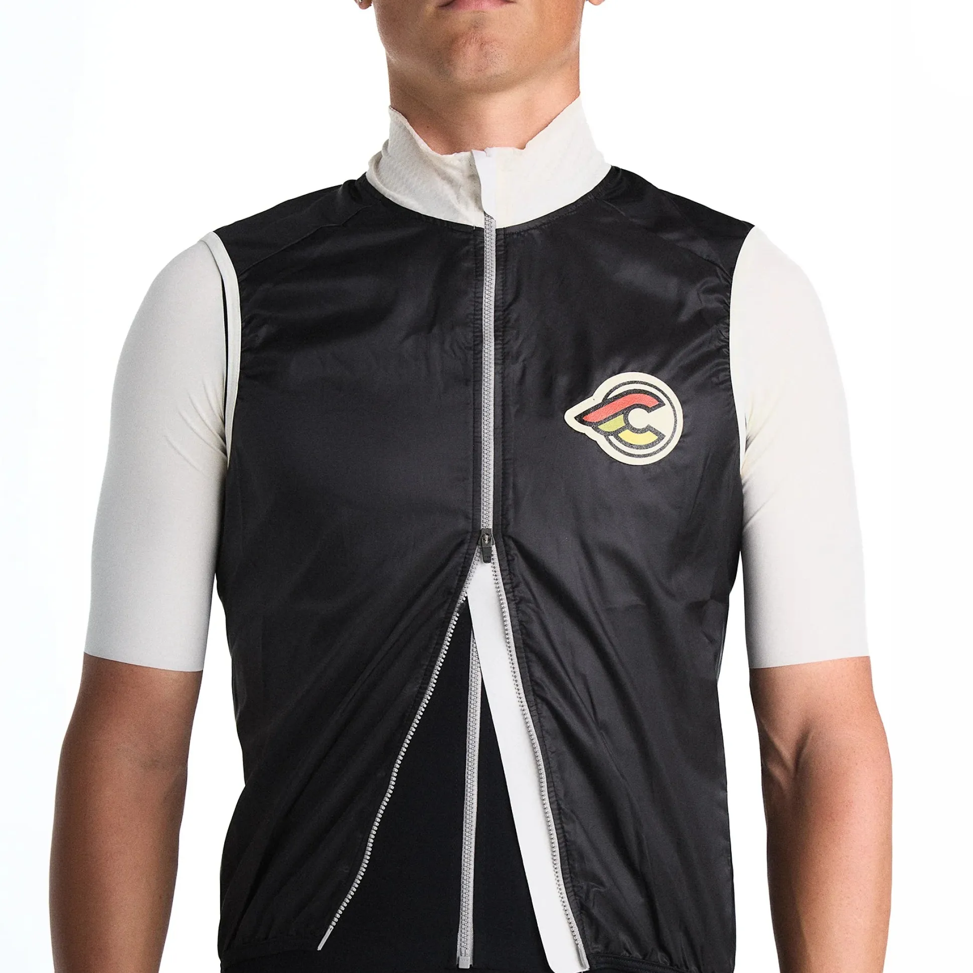 Gilet Cinelli Supercorsa - Nero bianco