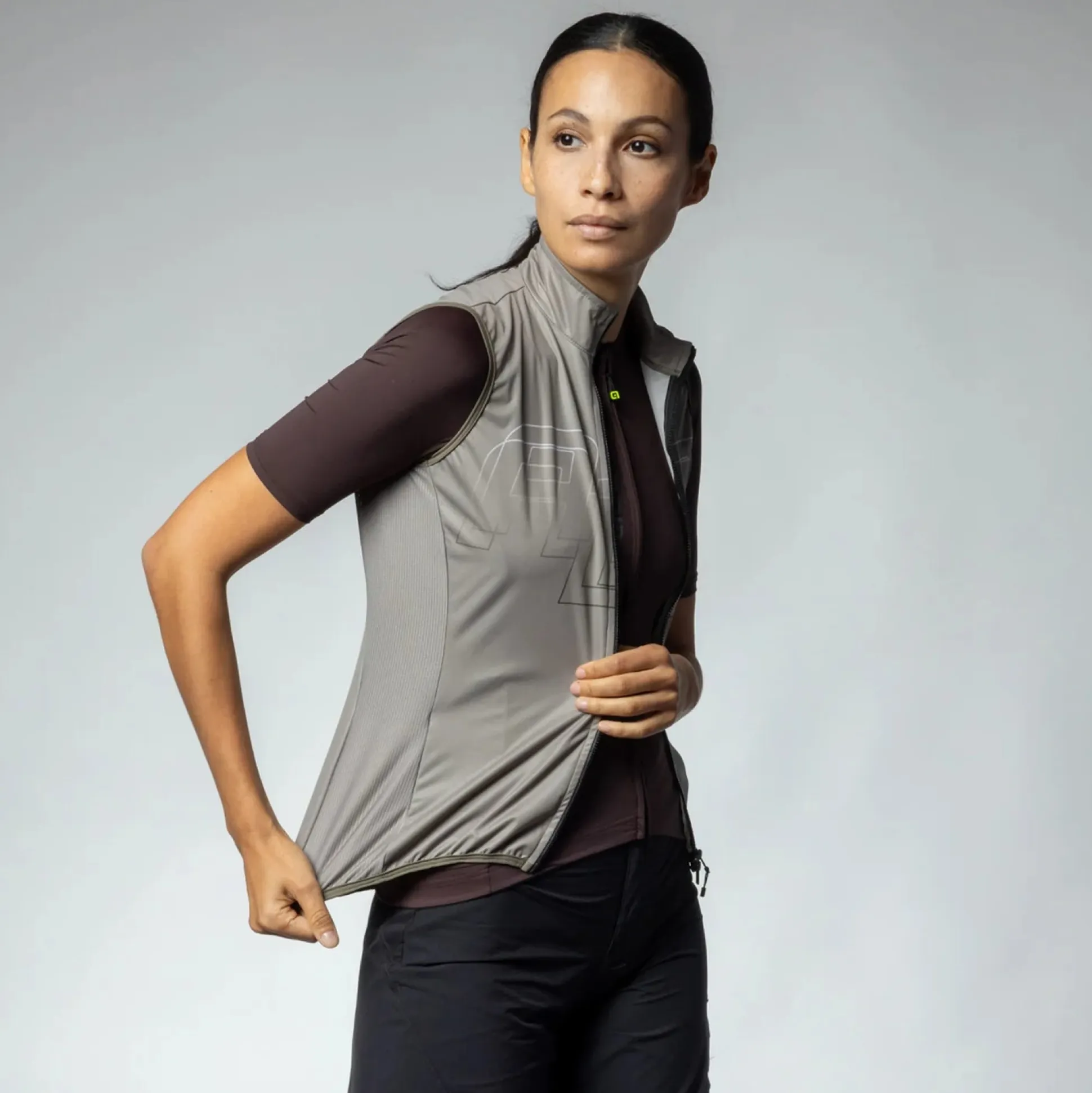 Gilet donna Ale PR-E Sauvage - Grigio