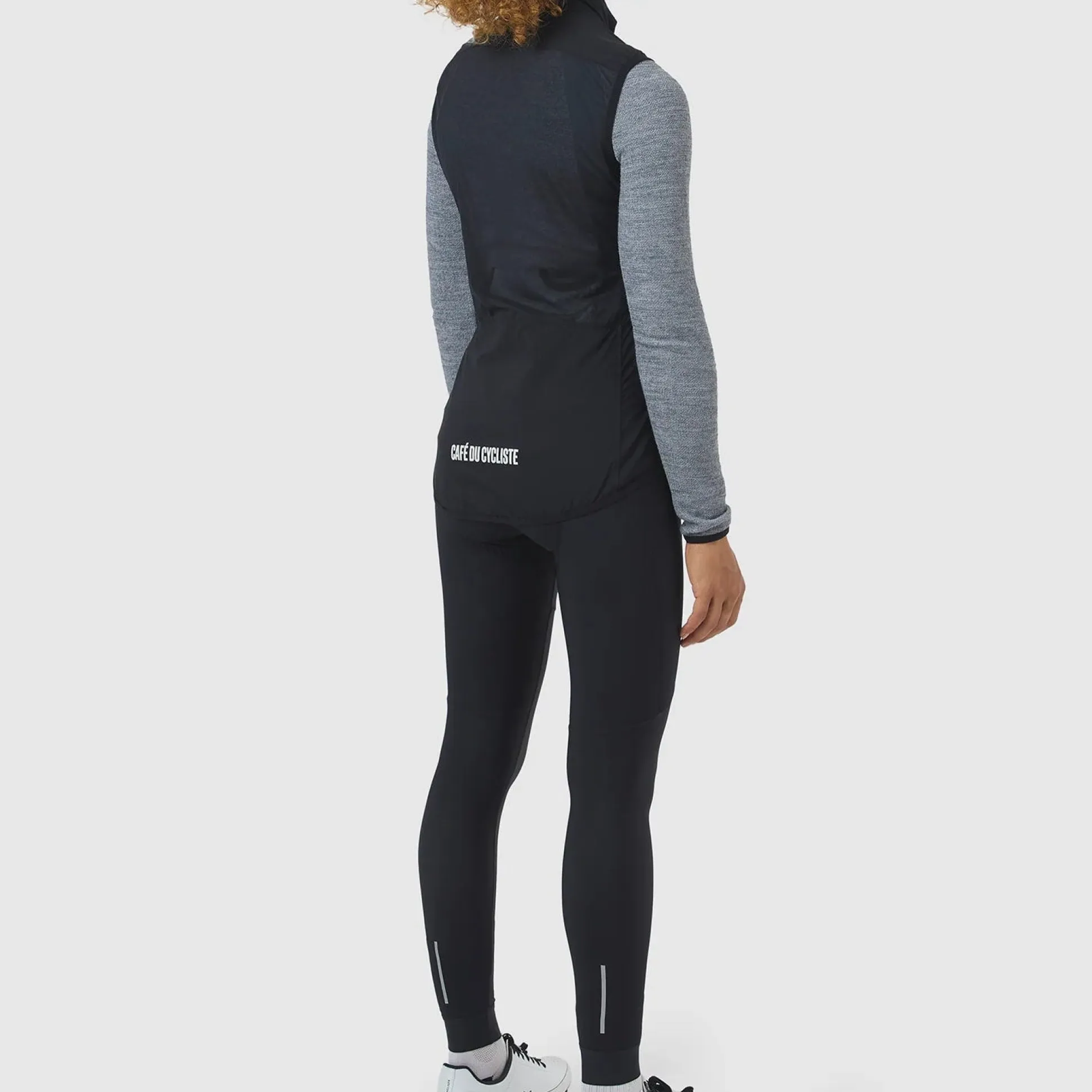 Gilet donna Cafe du Cycliste Edith - Nero