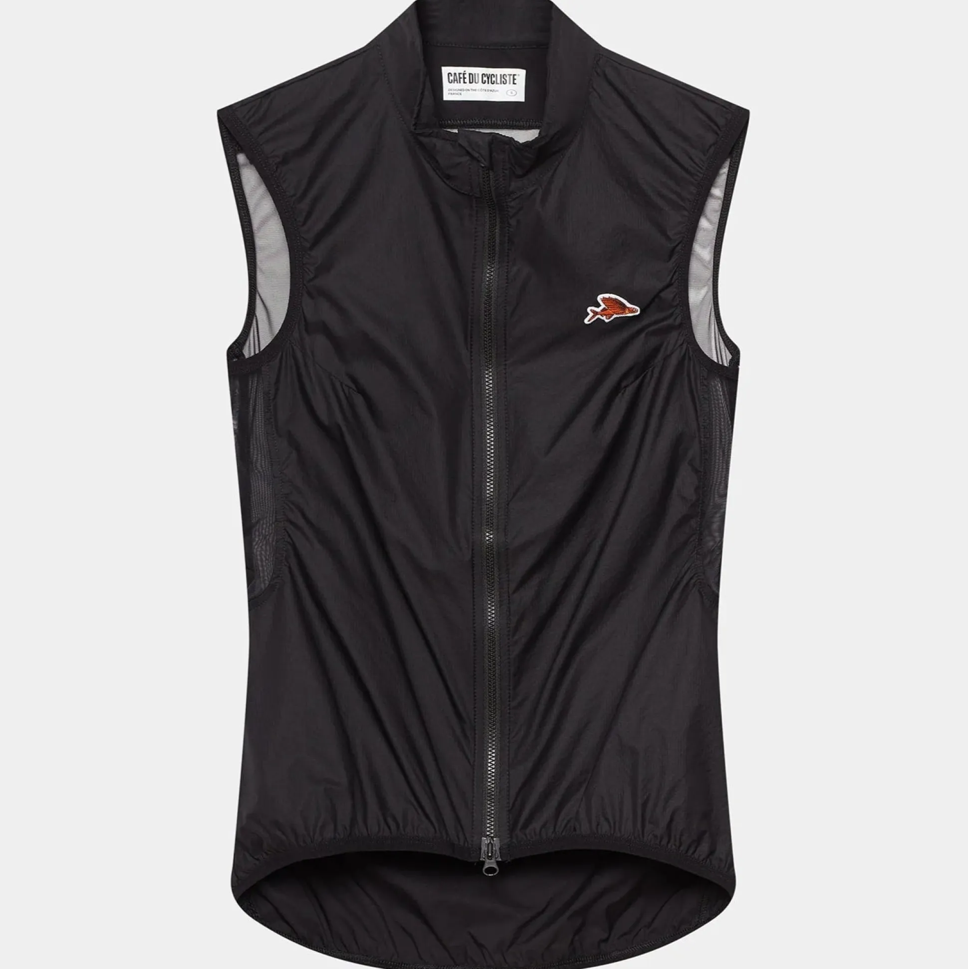 Gilet donna Cafe du Cycliste Edith - Nero
