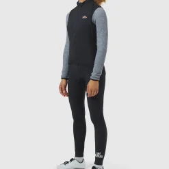 Gilet donna Cafe du Cycliste Edith - Nero