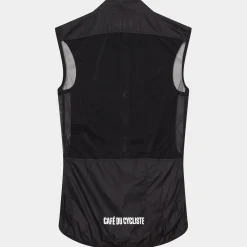 Gilet donna Cafe du Cycliste Edith - Nero
