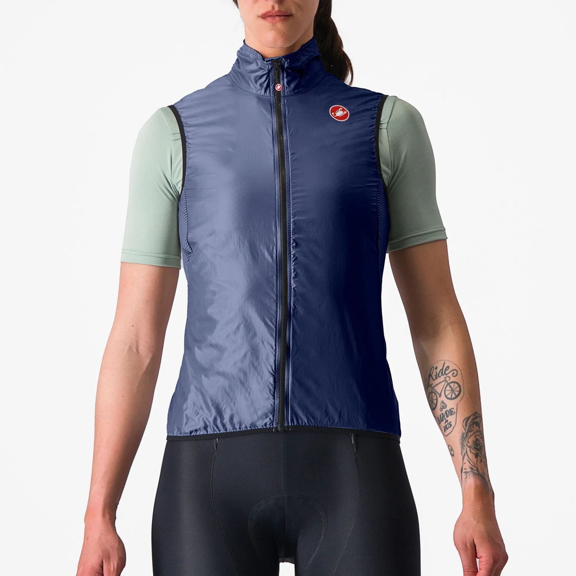 Gilet donna Castelli Aria - Blu