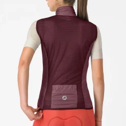 Gilet donna Castelli Aria 2 - Bordeaux