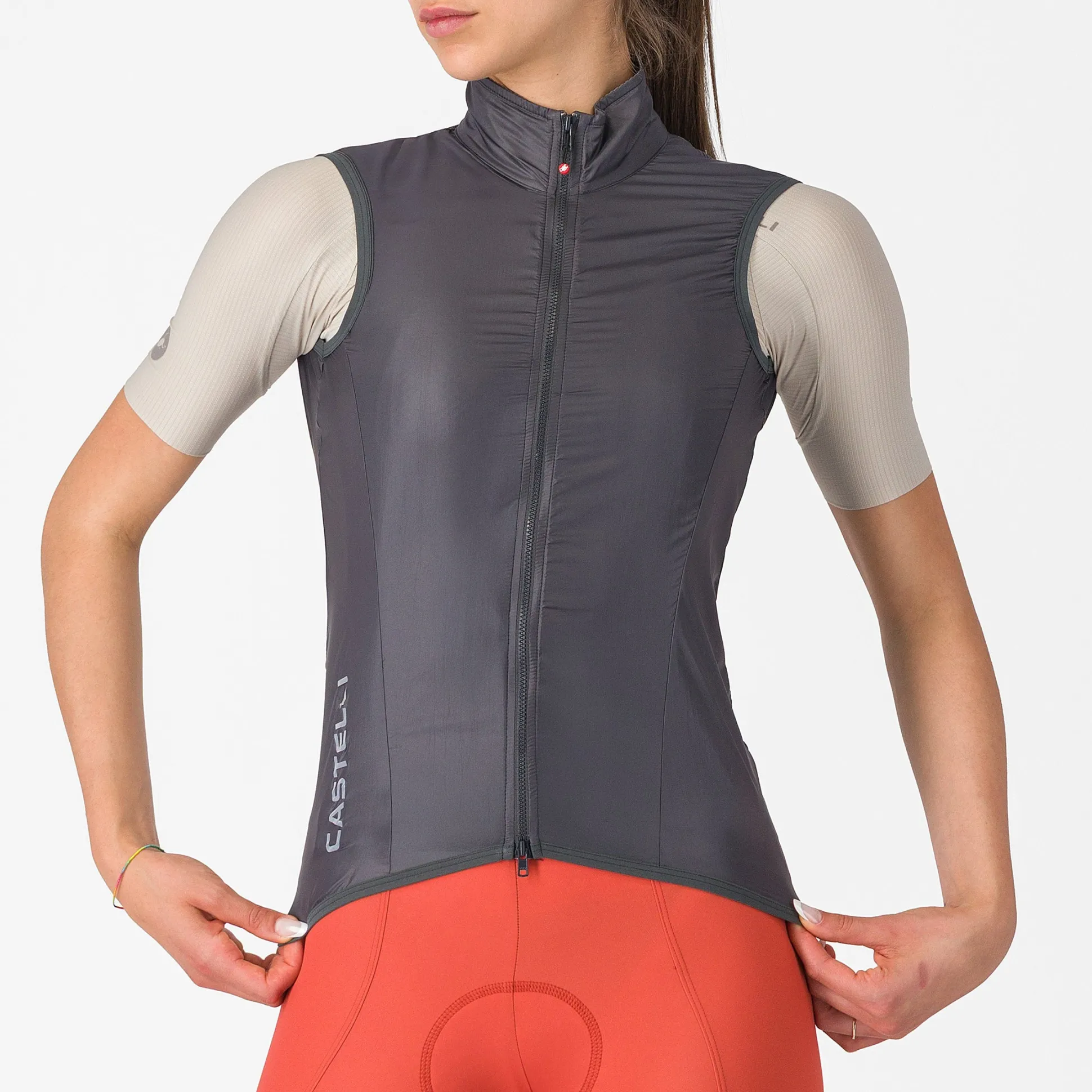 Gilet donna Castelli Aria 2 - Grigio