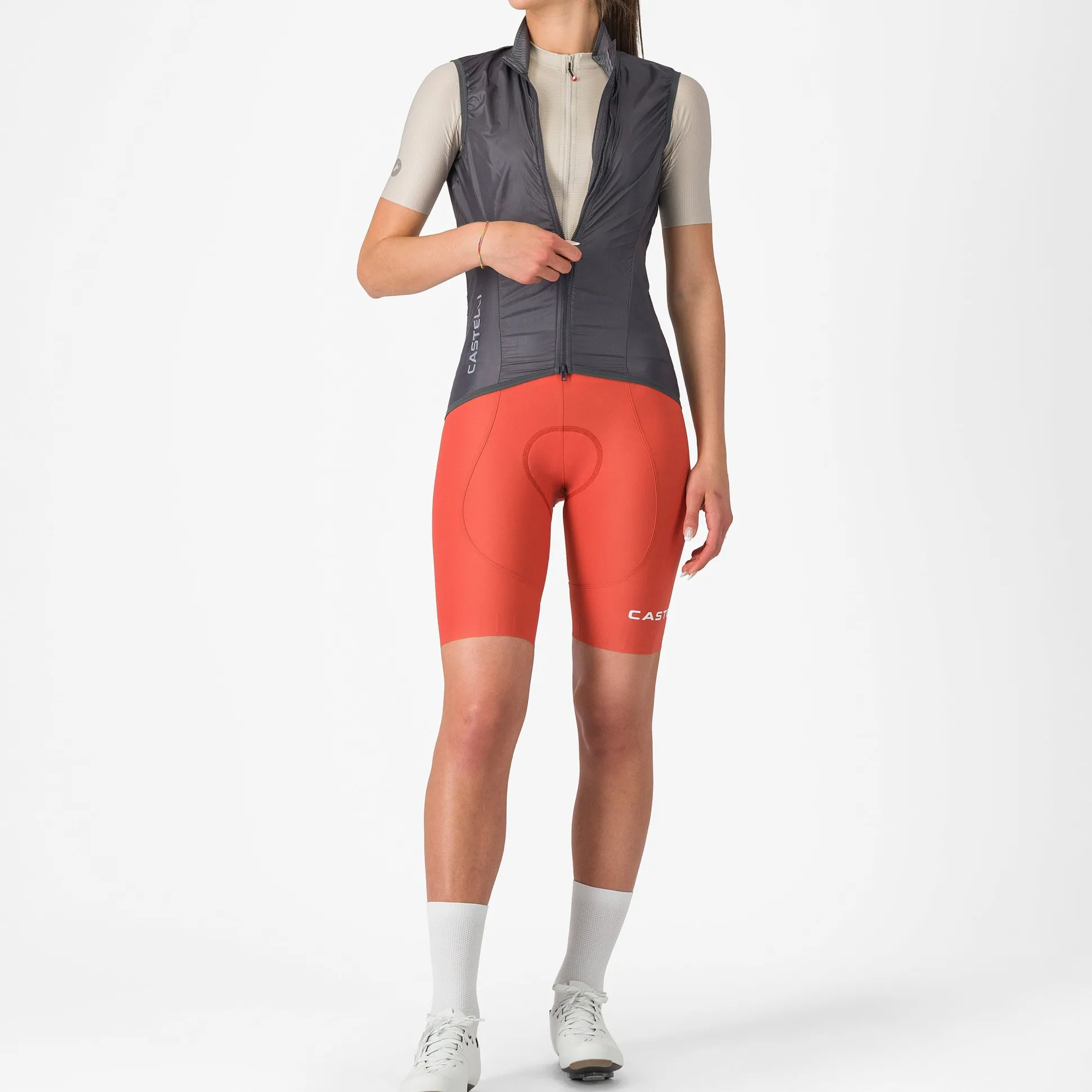 Gilet donna Castelli Aria 2 - Grigio