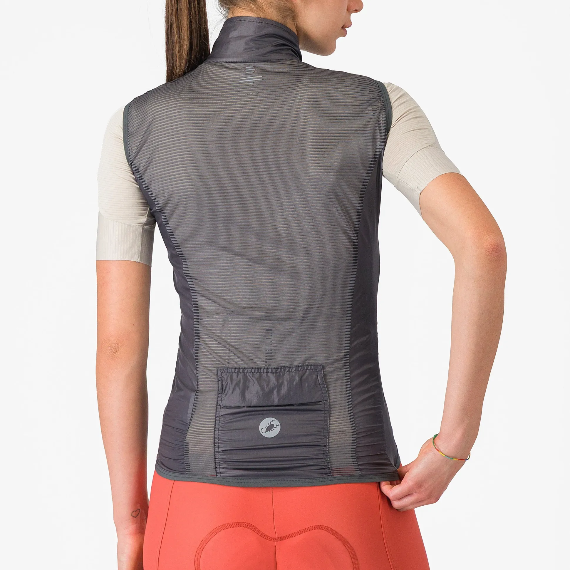Gilet donna Castelli Aria 2 - Grigio