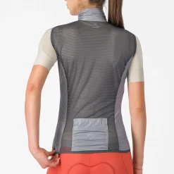 Gilet donna Castelli Aria 2 - Grigio chiaro
