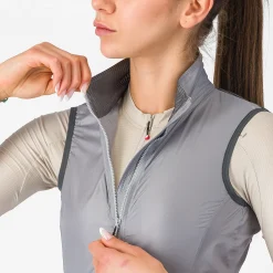 Gilet donna Castelli Aria 2 - Grigio chiaro