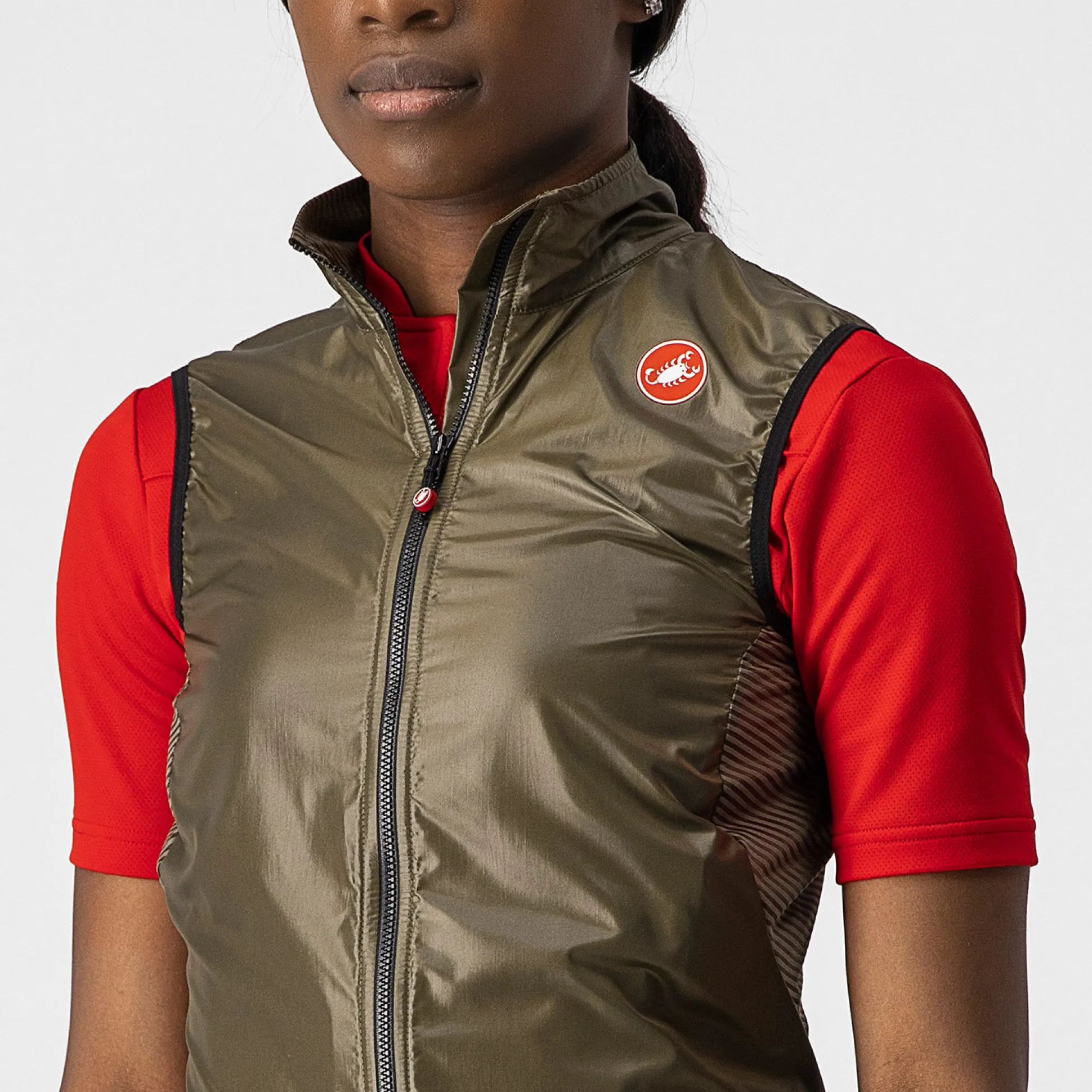 Gilet donna Castelli Aria - Verde