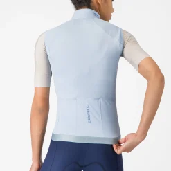 Gilet donna Castelli Espresso 2 - Azzurro