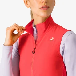 Gilet donna Castelli Espresso - Rosa