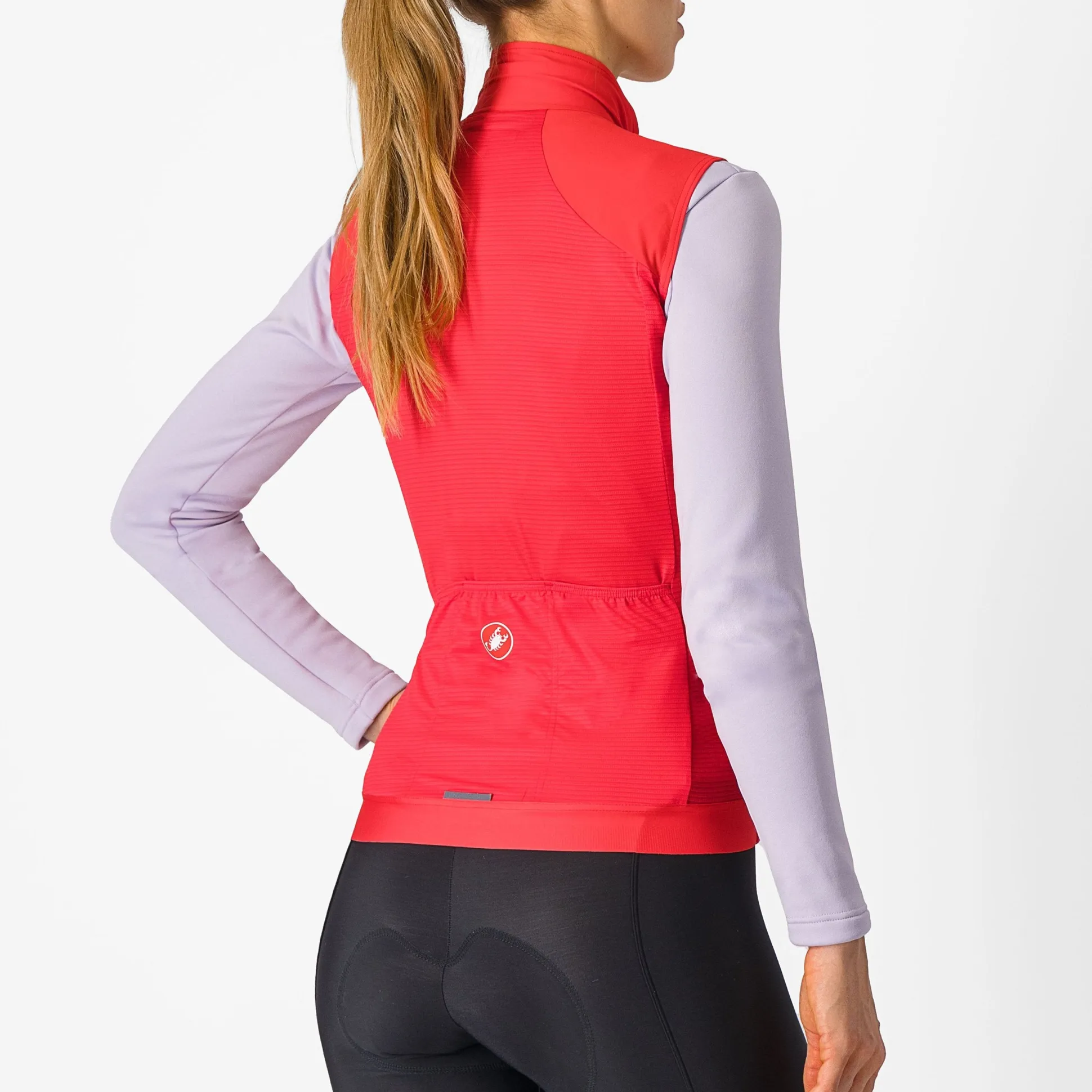 Gilet donna Castelli Espresso - Rosa