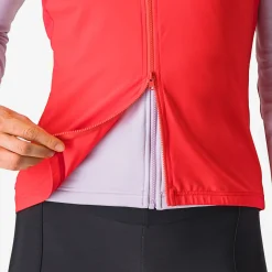 Gilet donna Castelli Espresso - Rosa