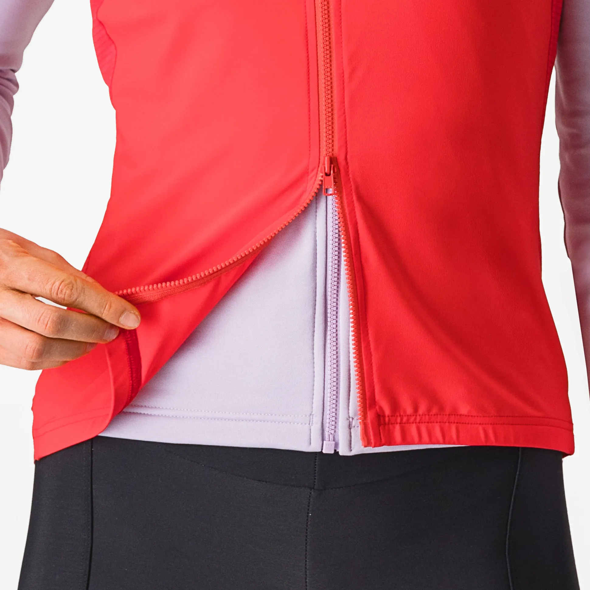 Gilet donna Castelli Espresso - Rosa