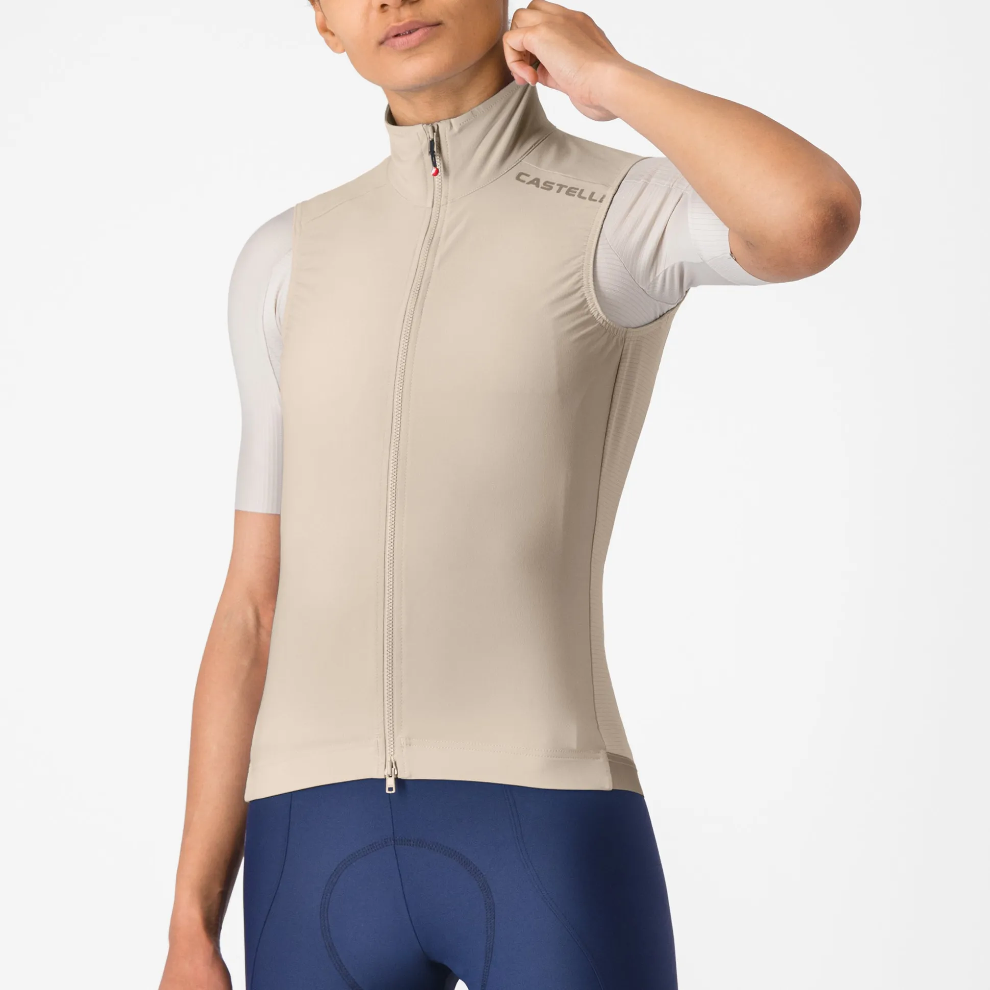 Gilet donna Castelli Espresso 2 - Beige
