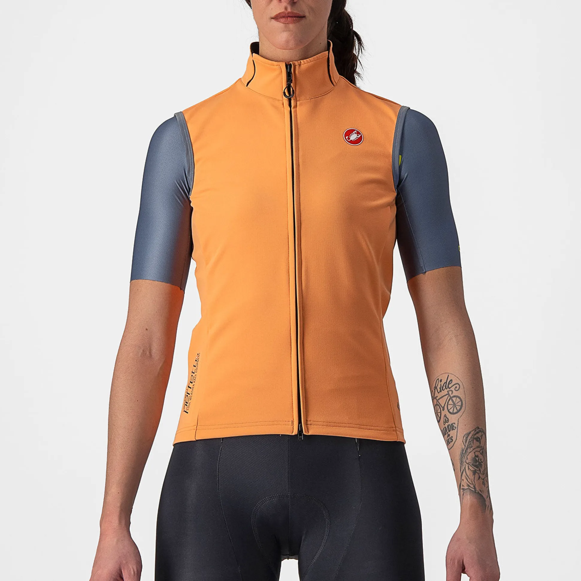 Gilet donna Castelli Perfetto RoS 2 - Arancio