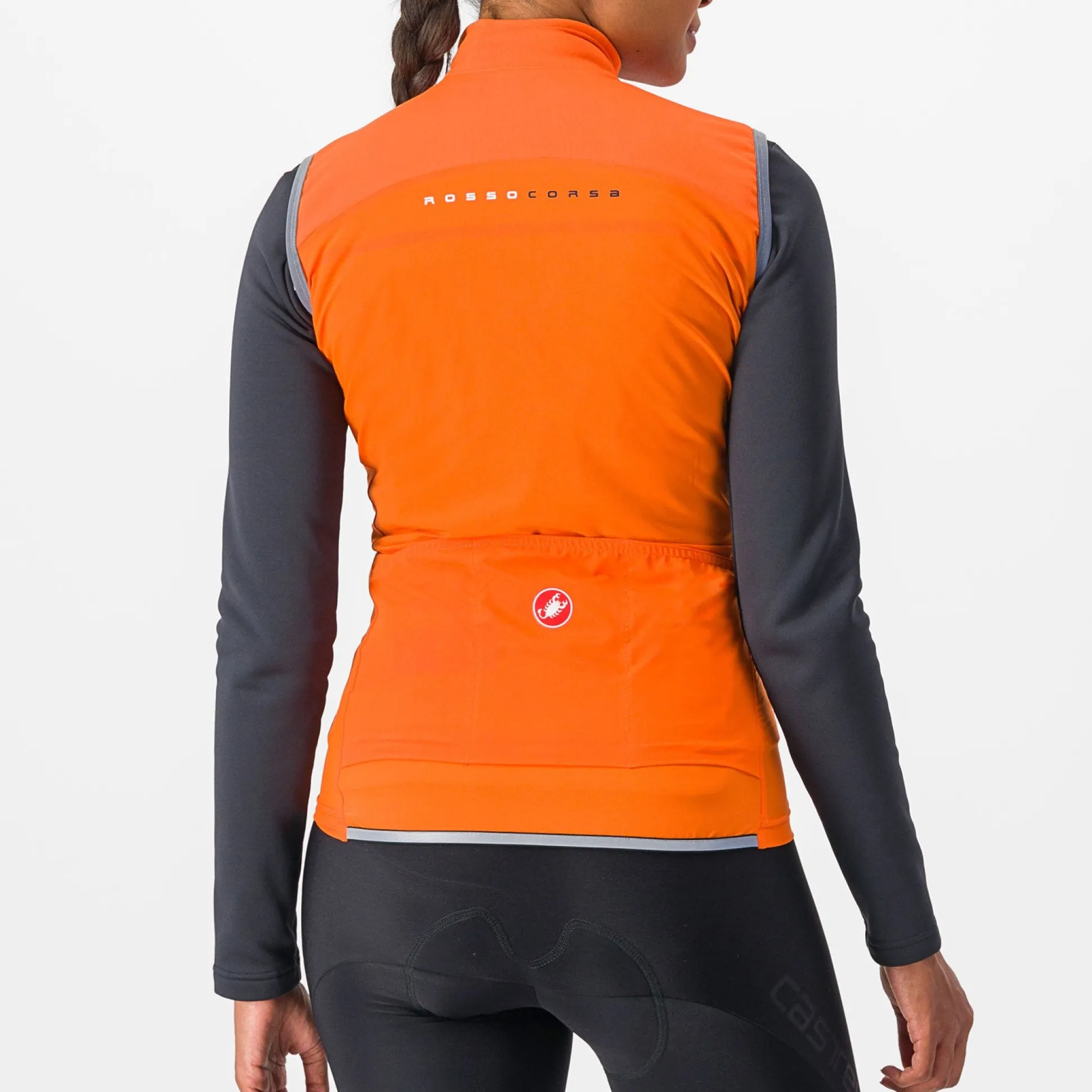 Gilet donna Castelli Perfetto RoS 2 - Arancio scuro