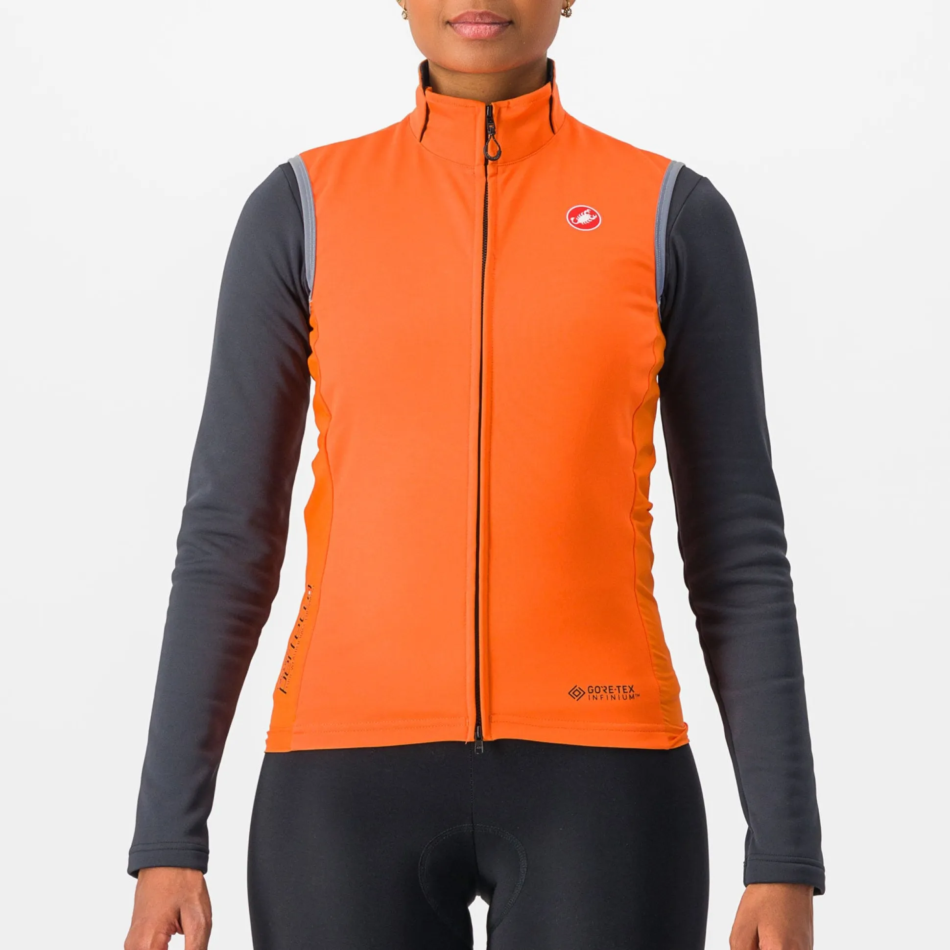 Gilet donna Castelli Perfetto RoS 2 - Arancio scuro