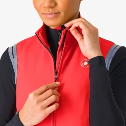 Gilet donna Castelli Perfetto RoS 2 - Rosa scuro